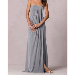 JENNY YOO Racquel Dress in Mineral Gray